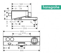 TERMOSTATICA DUCHA SHOWERTABLET SELECT HANSGROHE